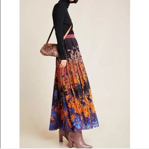 Anthropologie Bhanuni by Jyoti Kala Printed Maxi Skirt - Picture 1 of 7